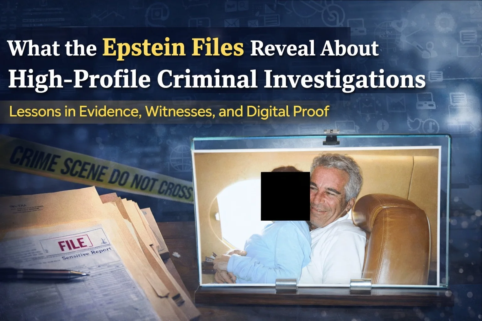 What the Epstein Files Reveal About High-Profile Criminal Investigations