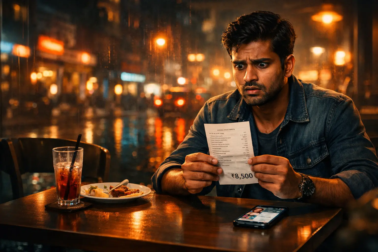 Kolkata Man Duped on Dating App Date, Left with ₹8,500 Café Bill After Woman Disappears