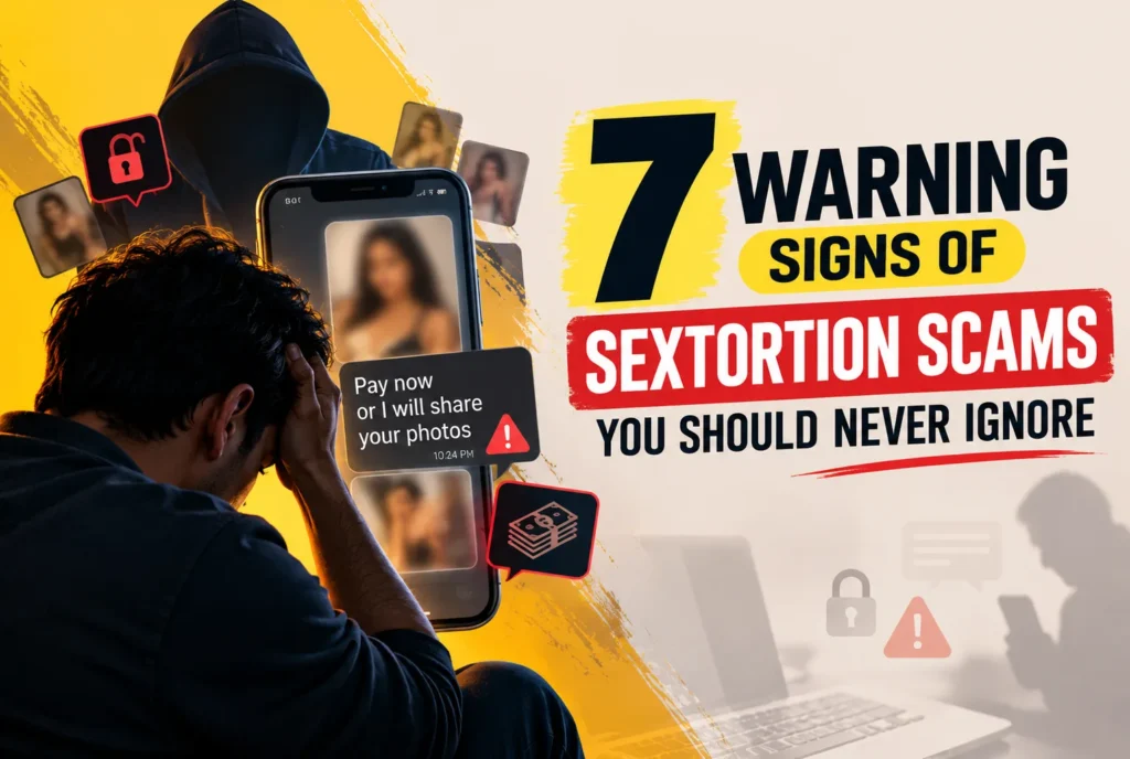 7 Warning Signs of Sextortion Scams